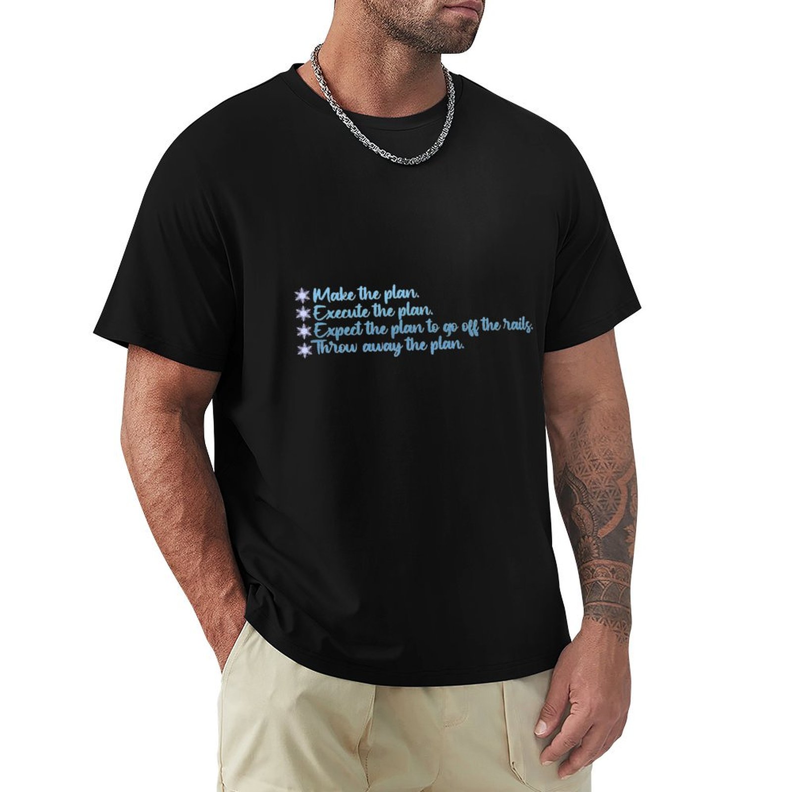 Street Fashion Quotes - Snart Plan Quote (The Flash)- GRADIENT