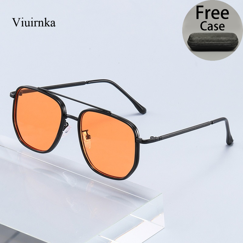 Street Fashion Photo - UV400 Men'S Sunglasses with Case -
