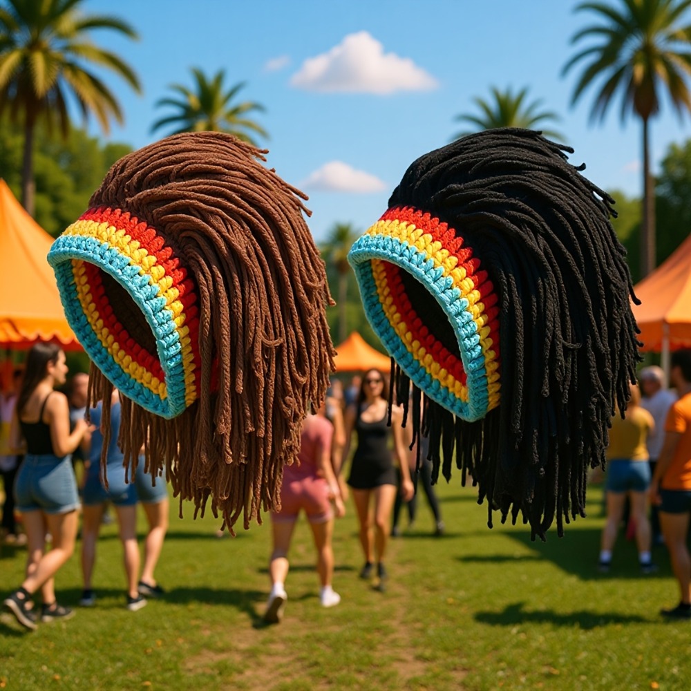 Street Fashion Hats - Unisex Synthetic False Braid Dreadlock Wig