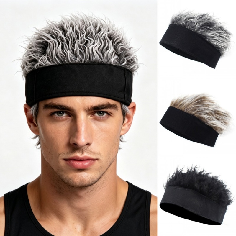 Street Fashion Hats - Men Womens Synthetic Wig Spiked Hair