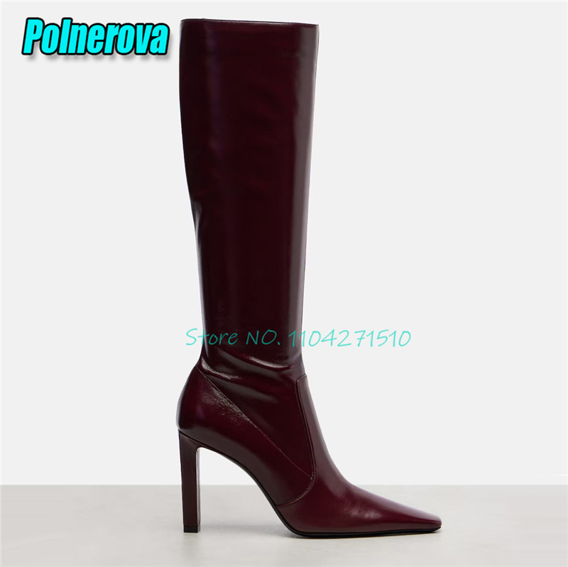 Street Style Pointed Toe High  - مراجعة Street Fashion Runway وسعره