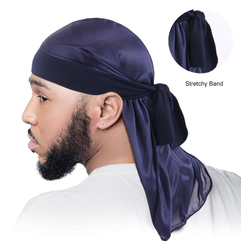 Men's Silky Durags Bandanas Tu - مراجعة Street Fashion Hats وسعره