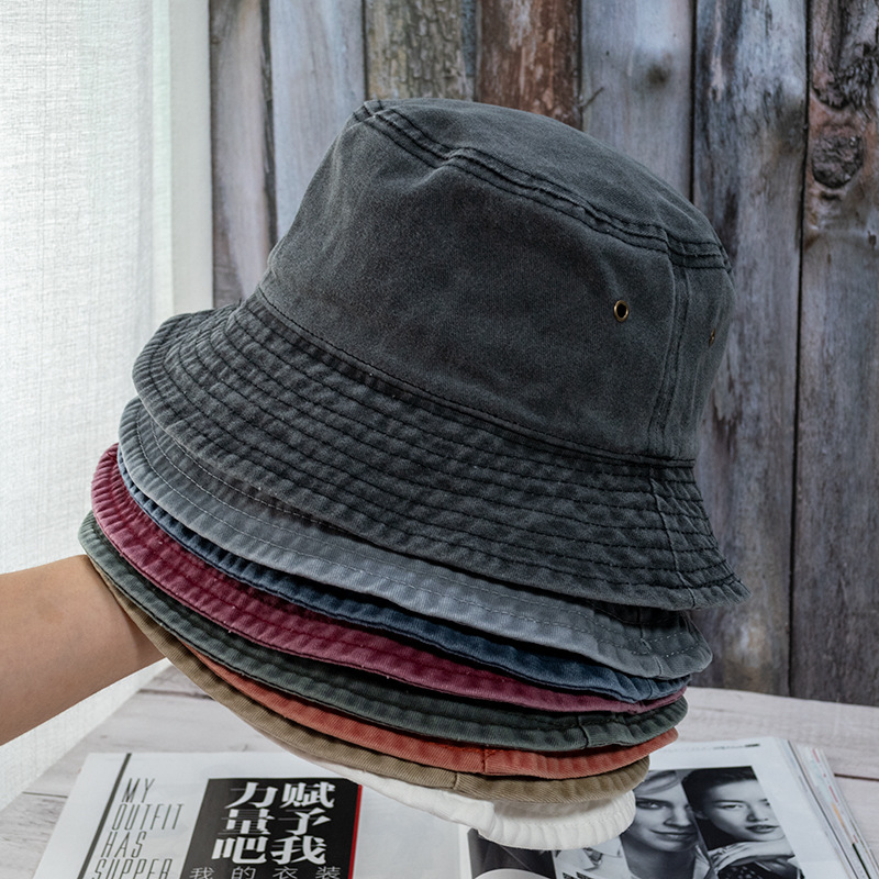 New Unisex Bucket Hat Fashion  - مراجعة Bucket Hat Embroidered وسعره