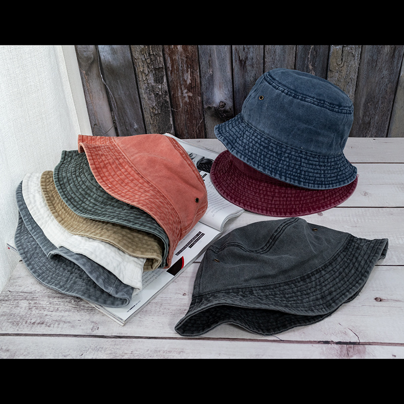New Unisex Bucket Hat Fashion  - مراجعة Bucket Hat Embroidered وسعره