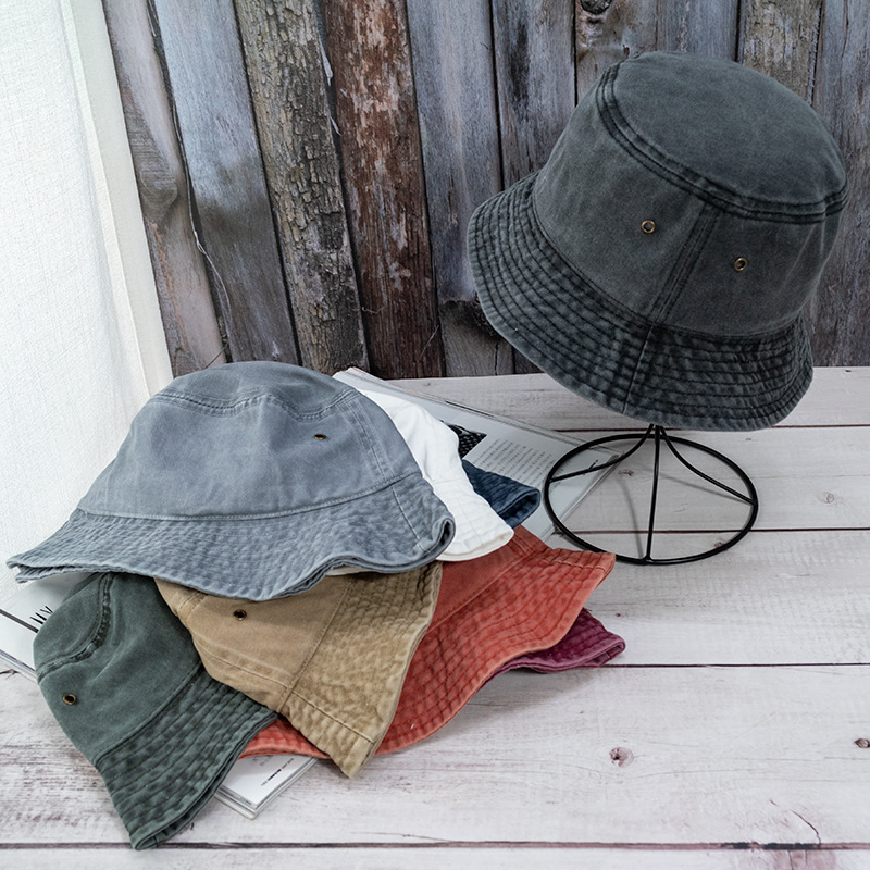 New Unisex Bucket Hat Fashion  - مراجعة Bucket Hat Embroidered وسعره