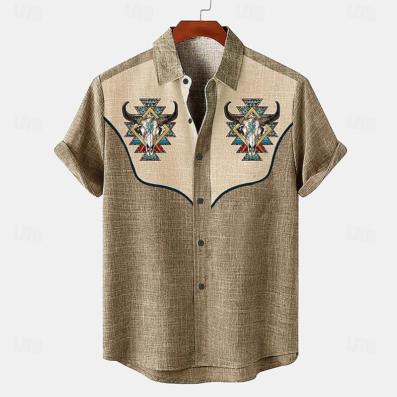 Linen Men's Shirt Short Sleeve - مراجعة Parade Fashion Street وسعره