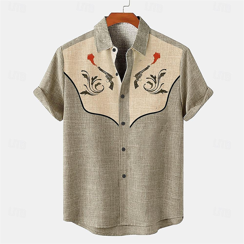 Linen Men's Shirt Short Sleeve - مراجعة Parade Fashion Street وسعره