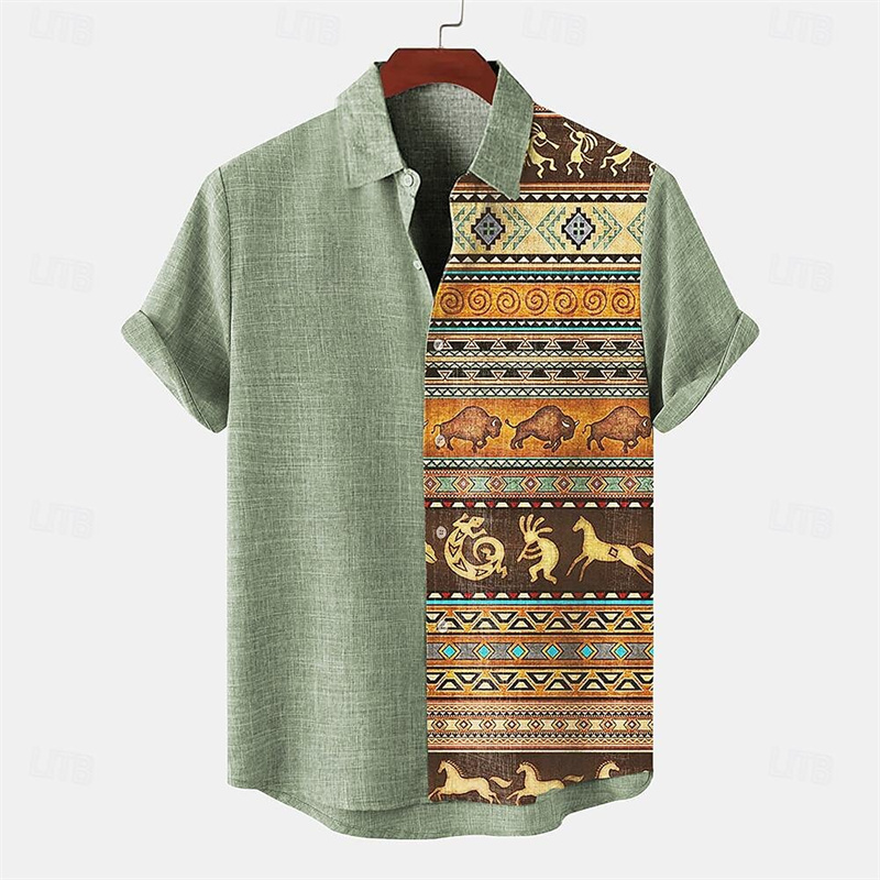 Linen Men's Shirt Short Sleeve - مراجعة Parade Fashion Street وسعره