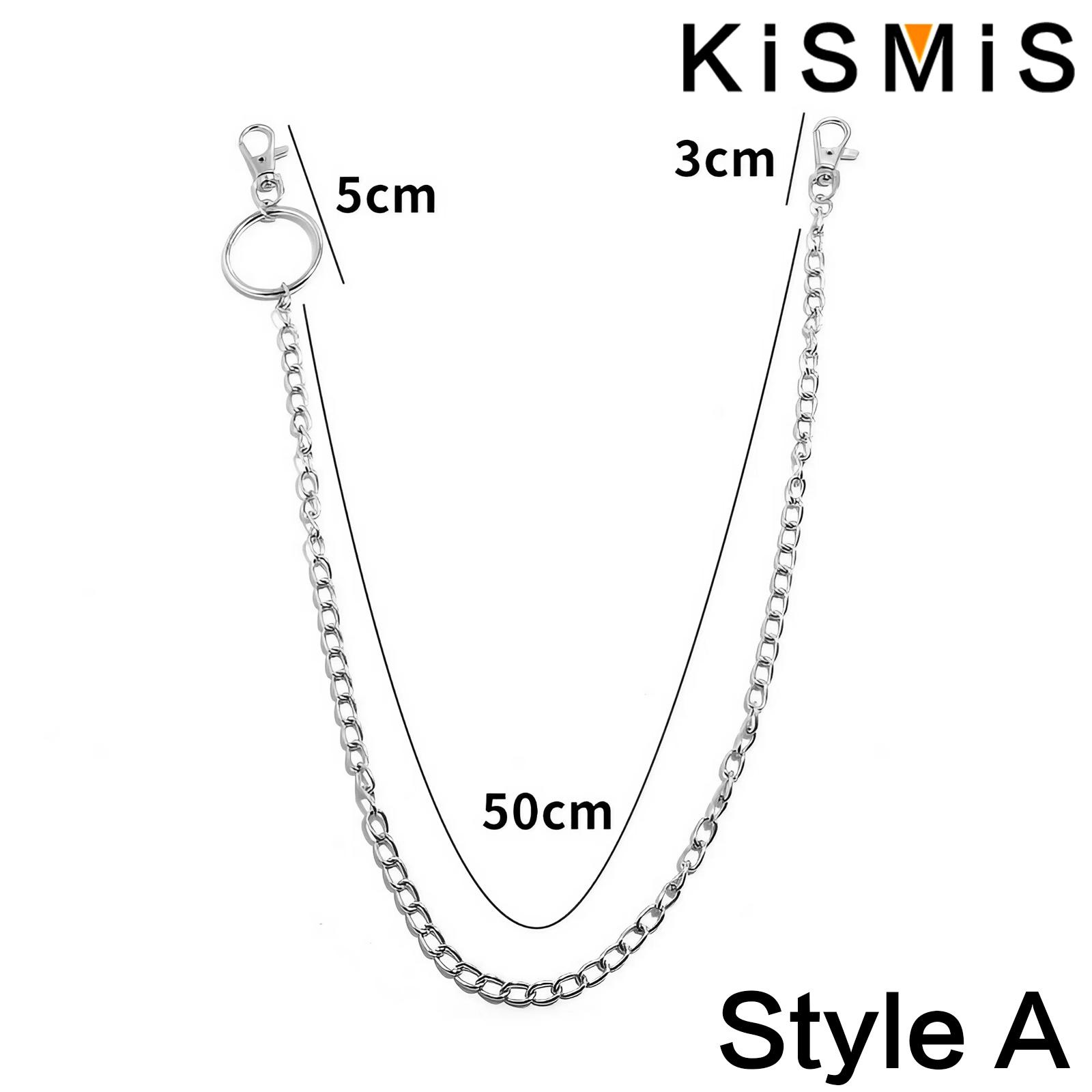 KISMIS 1PC Punk Street keychai - مراجعة Street Fashion Jewelry وسعره