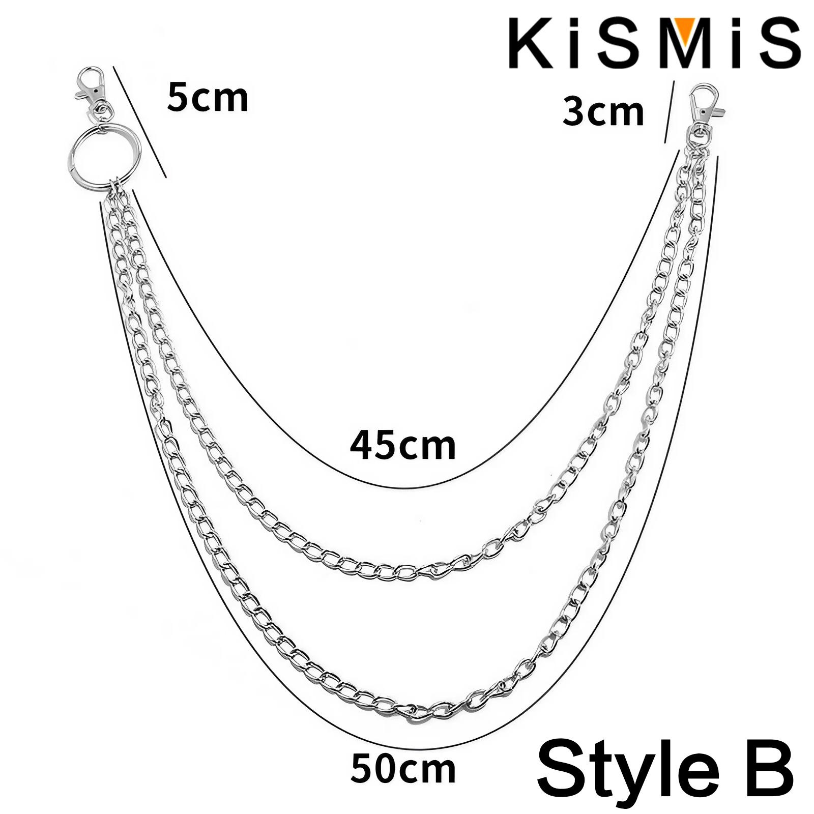KISMIS 1PC Punk Street keychai - مراجعة Street Fashion Jewelry وسعره