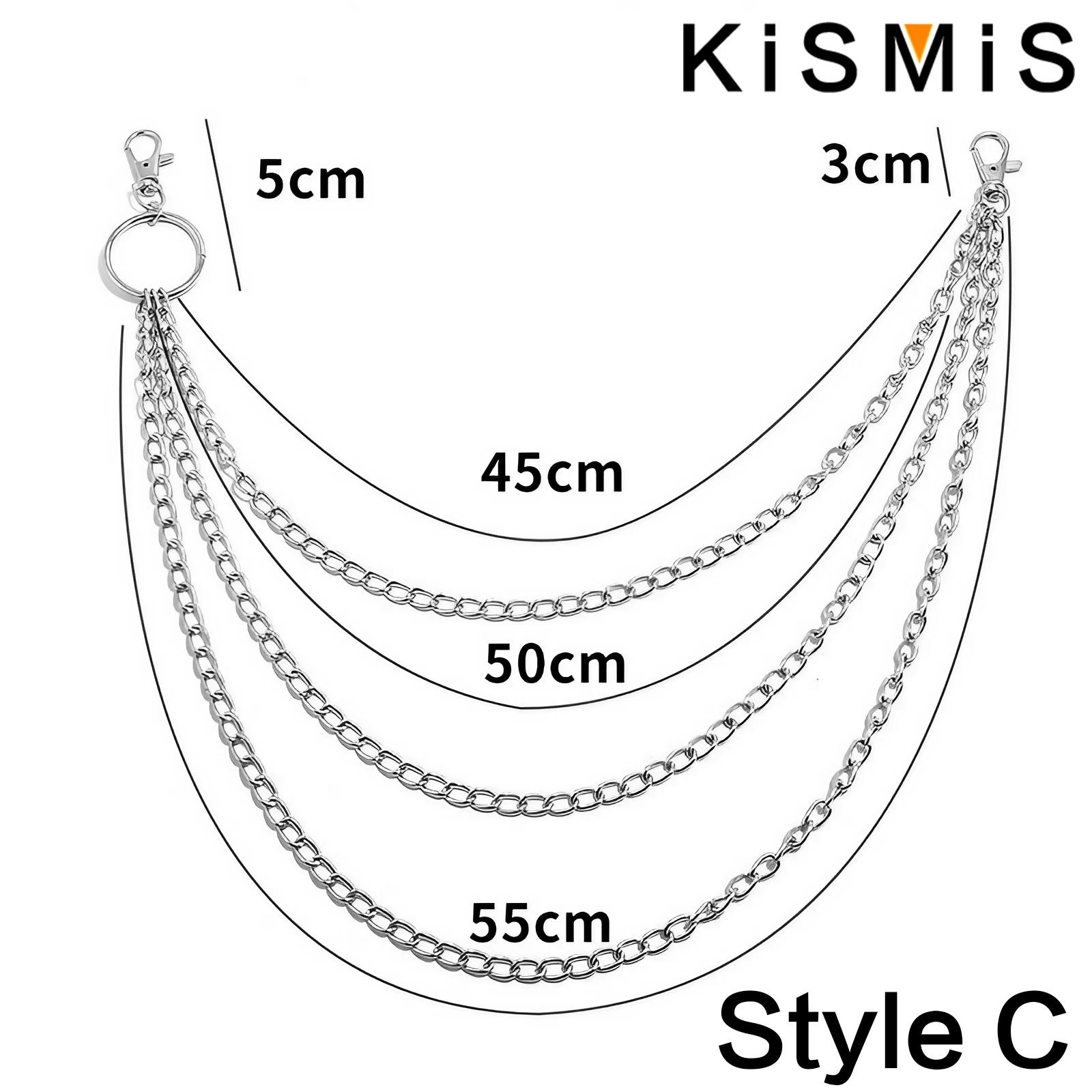 KISMIS 1PC Punk Street keychai - مراجعة Street Fashion Jewelry وسعره