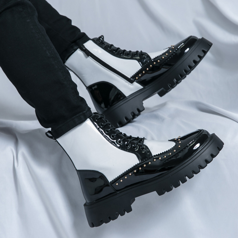 Fashion Rivet Men Ankle Boots  - مراجعة Parade Fashion Street وسعره
