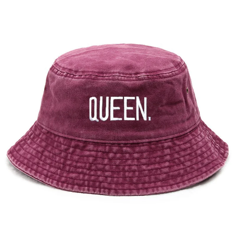 Customize Queen Washed Vintage - مراجعة Bucket Hat Embroidered وسعره