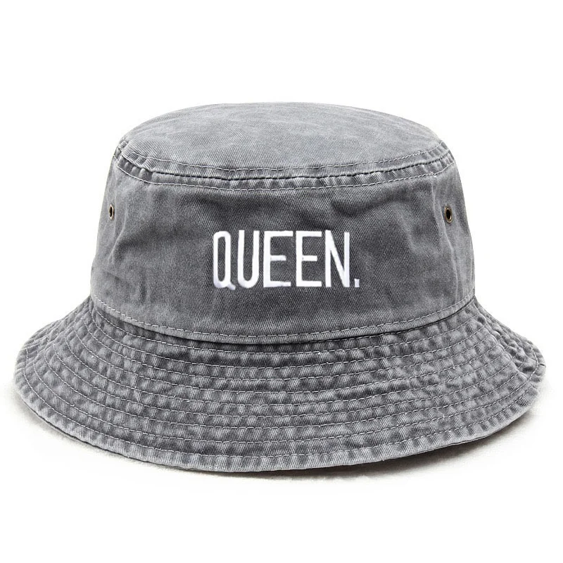 Customize Queen Washed Vintage - مراجعة Bucket Hat Embroidered وسعره