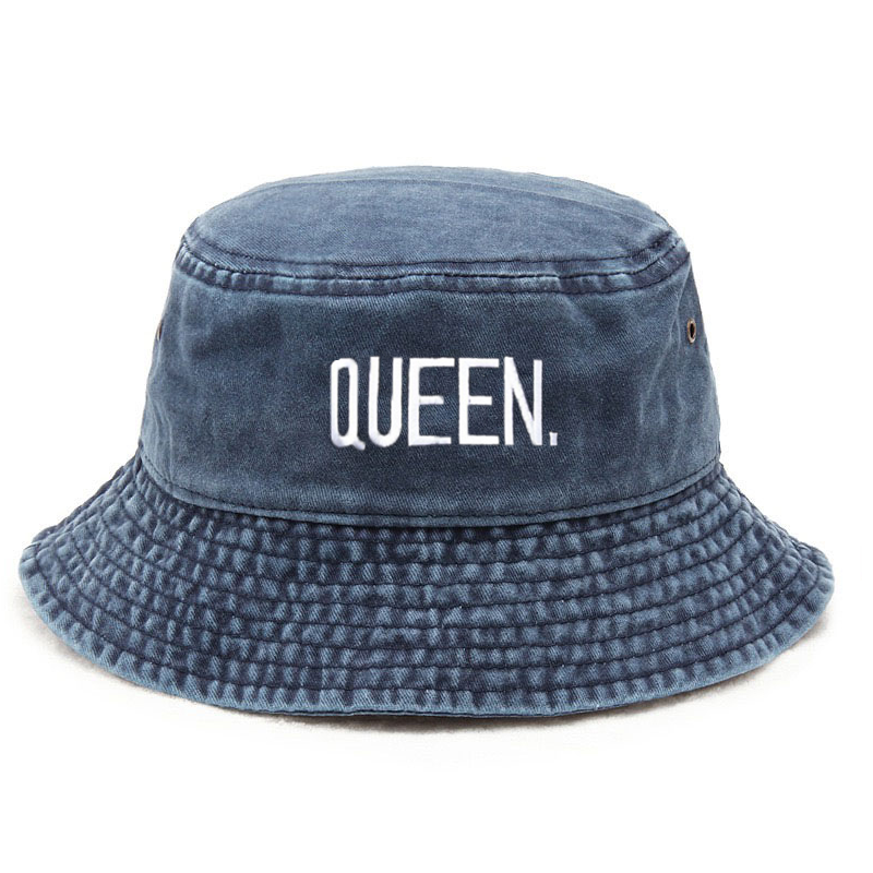 Customize Queen Washed Vintage - مراجعة Bucket Hat Embroidered وسعره