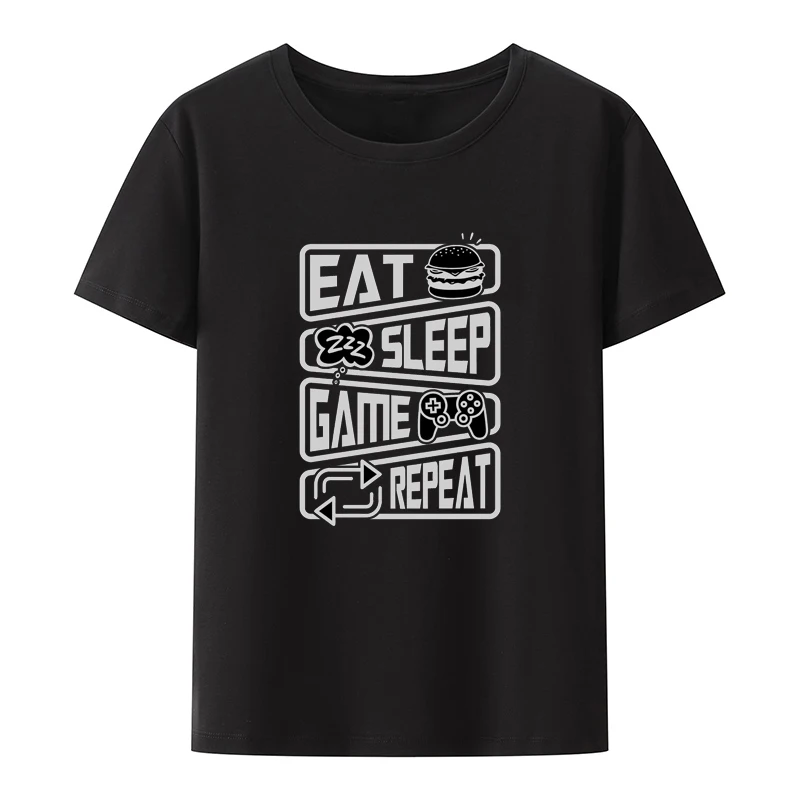 Funny Gaming Quotes Eat Sleep  - مراجعة Street Style Fashion Quotes وسعره