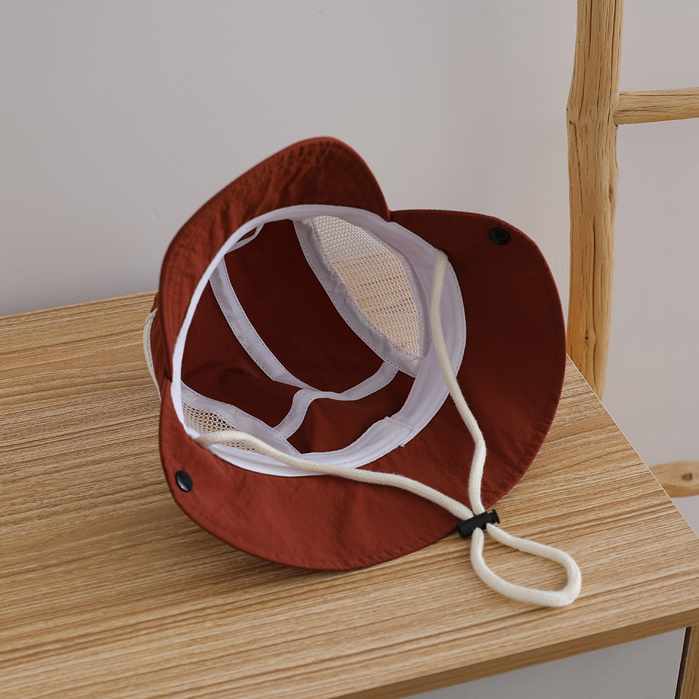 Letter Embroidered Baby Sun Ha - مراجعة Bucket Hat Embroidered وسعره