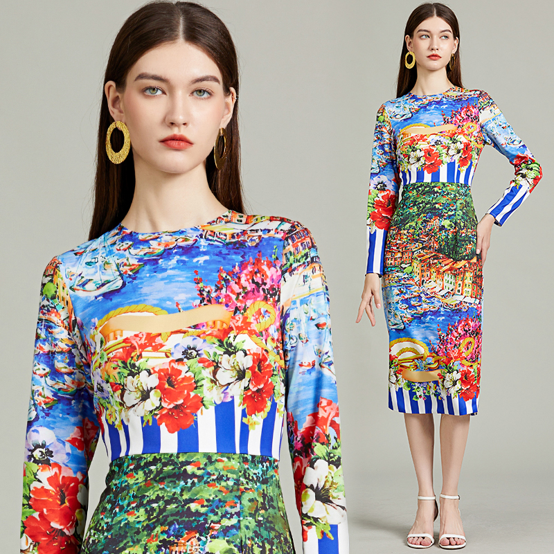 Runway Fashion Striped Landsca - مراجعة Street Fashion Runway وسعره