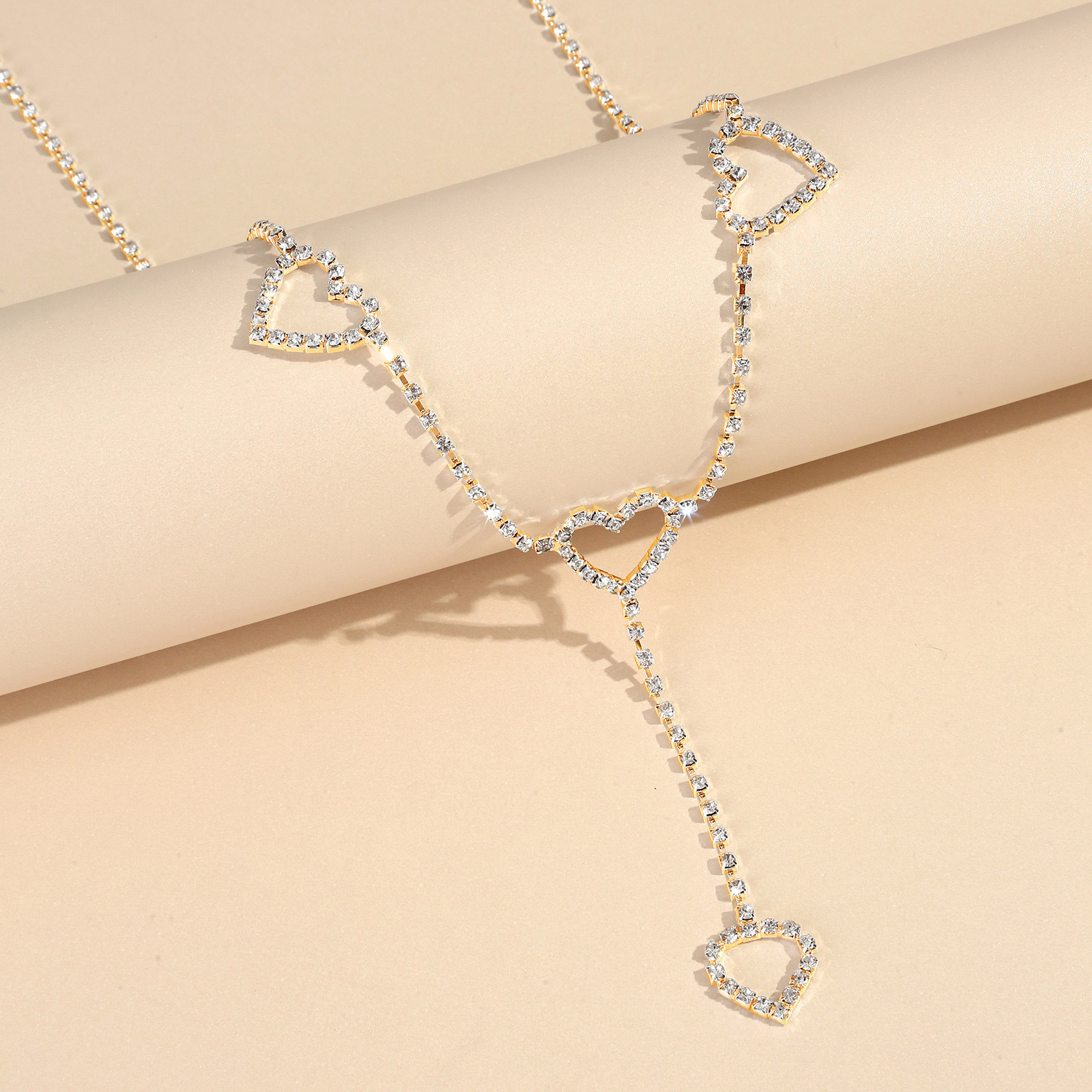 Fashionable Single-layer Heart - مراجعة Street Fashion Jewelry وسعره