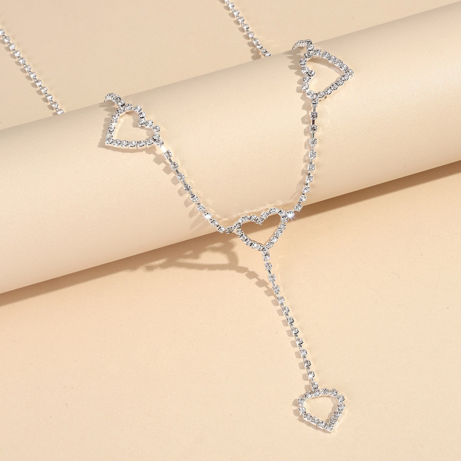 Fashionable Single-layer Heart - مراجعة Street Fashion Jewelry وسعره