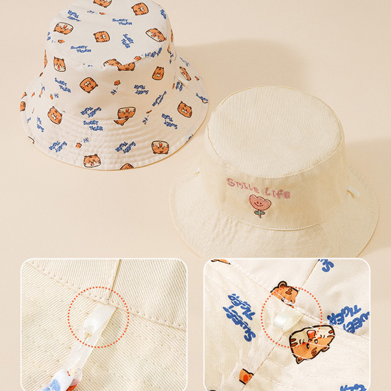 Letter Embroidered Baby Bucket - مراجعة Bucket Hat Embroidered وسعره