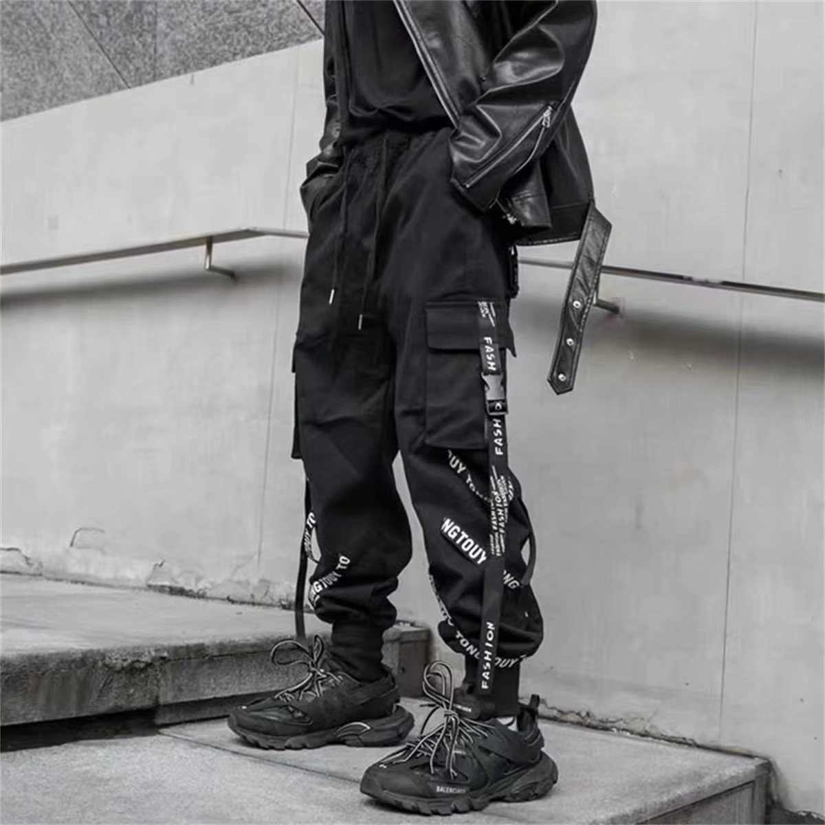 Fashion New Cargo Pants Men Jo - مراجعة Street Fashion In Japanese وسعره