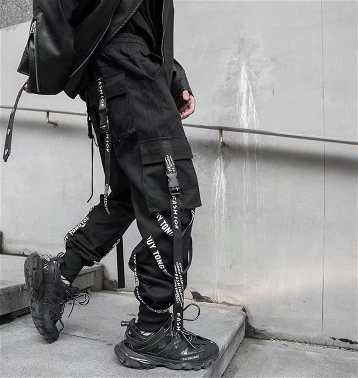 Fashion New Cargo Pants Men Jo - مراجعة Street Fashion In Japanese وسعره