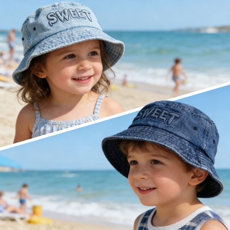 Japanese Retro Kids Bucket Hat - مراجعة Street Fashion In Japanese وسعره