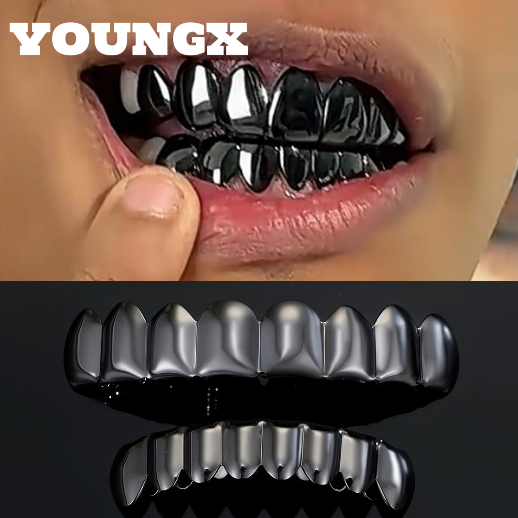 YOUNGX Top Bottom Smooth Black - مراجعة Street Fashion Jewelry وسعره