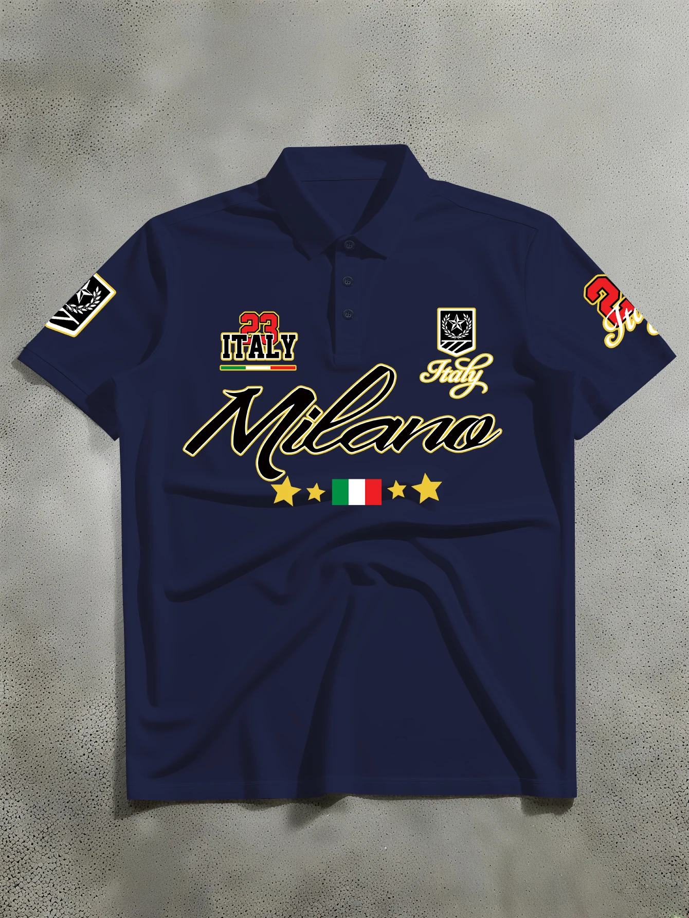 Men's Fashion Printed Polo Shi - مراجعة Street Fashion Milano وسعره