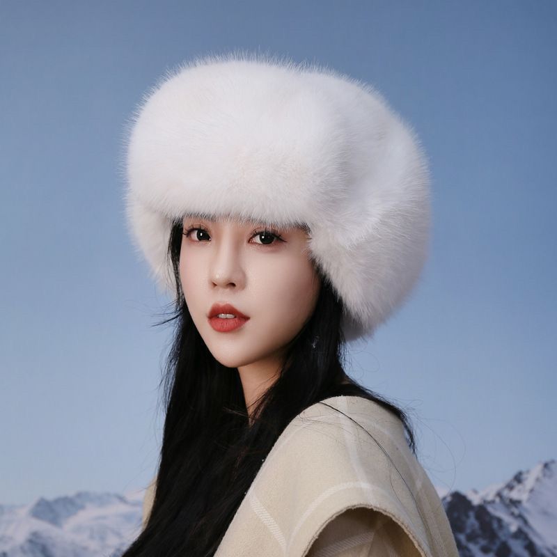 2025 New Winter Women Faux Fur - مراجعة Bucket Hat Embroidered وسعره