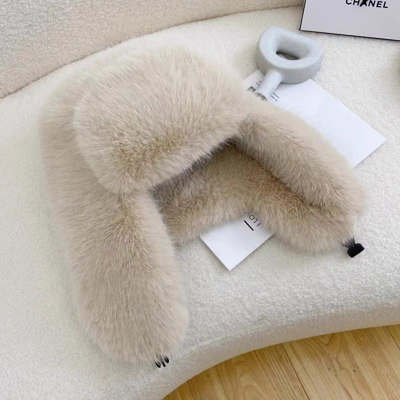 2025 New Winter Women Faux Fur - مراجعة Bucket Hat Embroidered وسعره