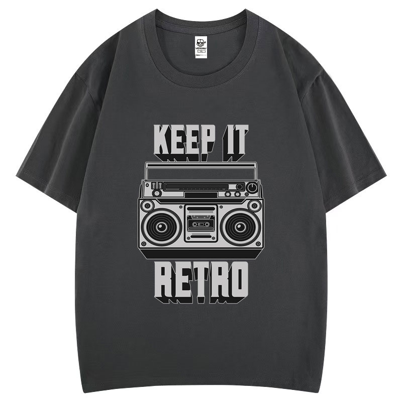 Keep It Retro Music Quote Cott - مراجعة Street Style Fashion Quotes وسعره