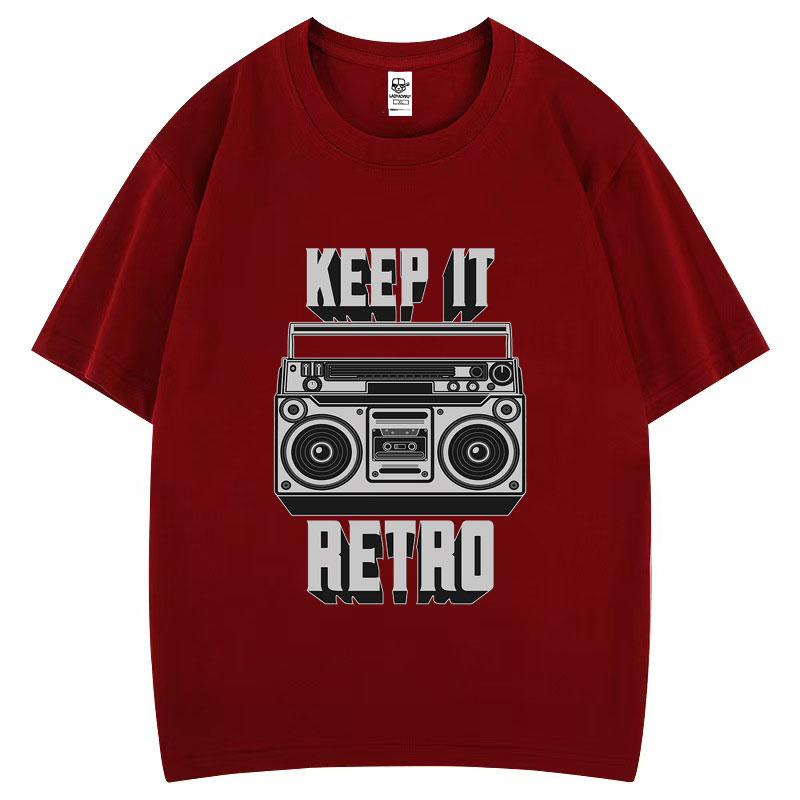 Keep It Retro Music Quote Cott - مراجعة Street Style Fashion Quotes وسعره
