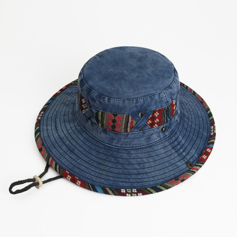 Men Women Summer Bucket Hat Re - مراجعة Bucket Hat Embroidered وسعره