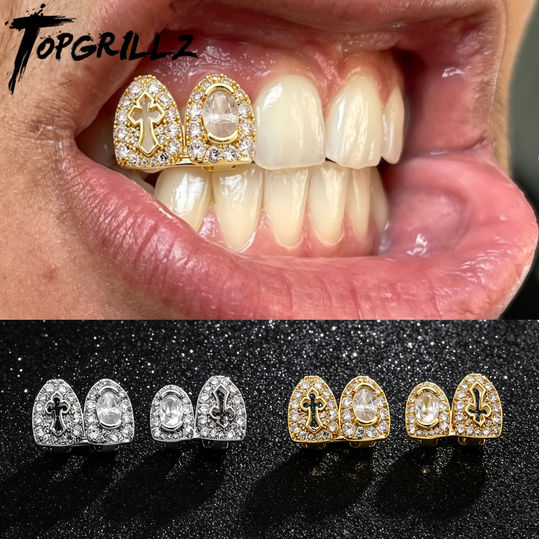 TOPGRILLZ Luxury Hip Hop Grill - مراجعة Street Fashion Jewelry وسعره