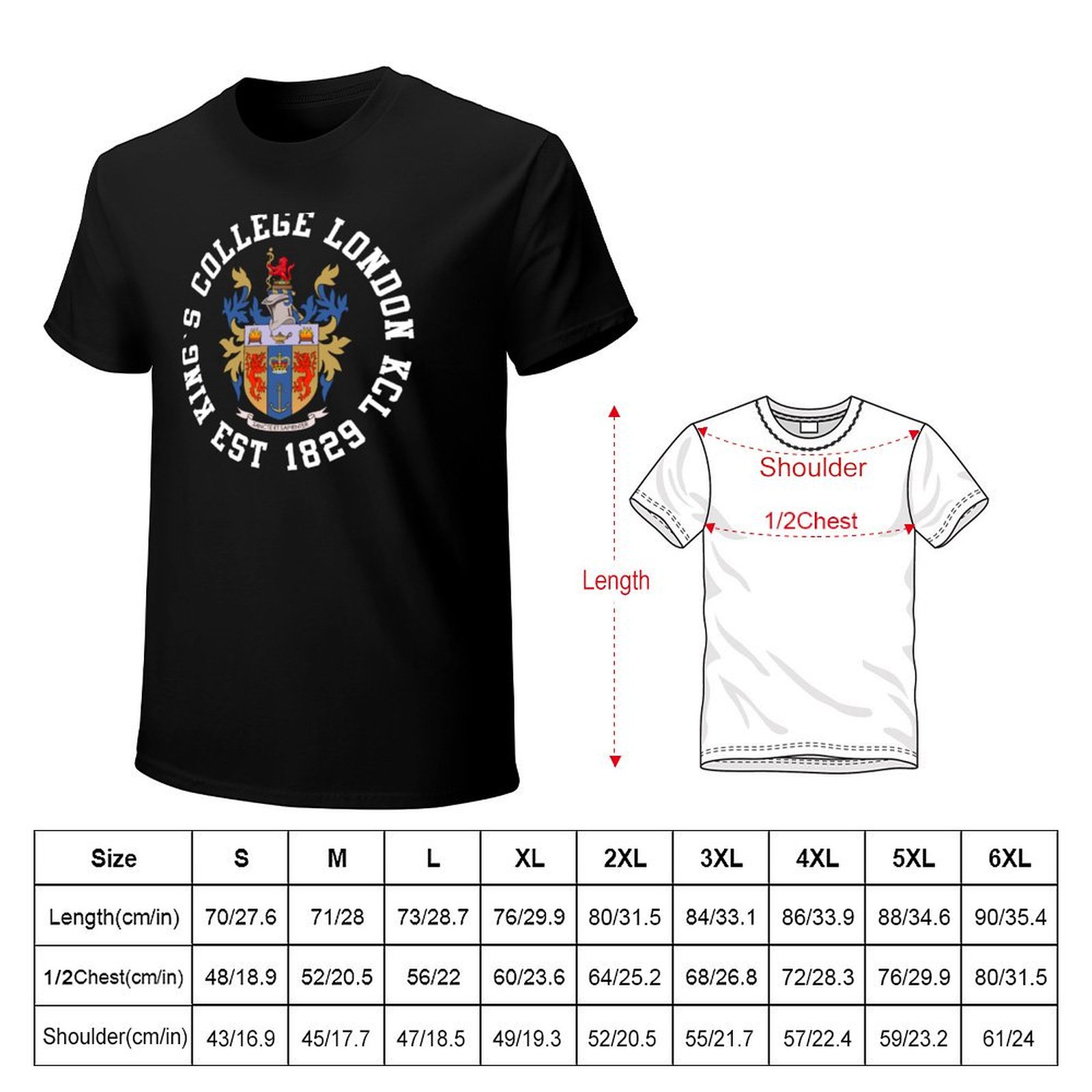 Kings College London logo KCL  - مراجعة Street Fashion Uk وسعره