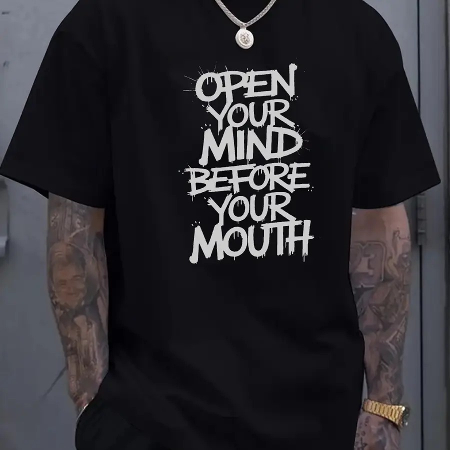 Black Oversized T-Shirt for Me - مراجعة Street Style Fashion Quotes وسعره