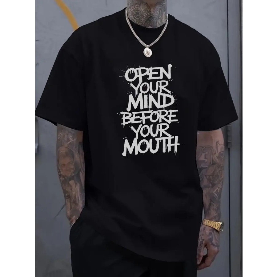 Black Oversized T-Shirt for Me - مراجعة Street Style Fashion Quotes وسعره