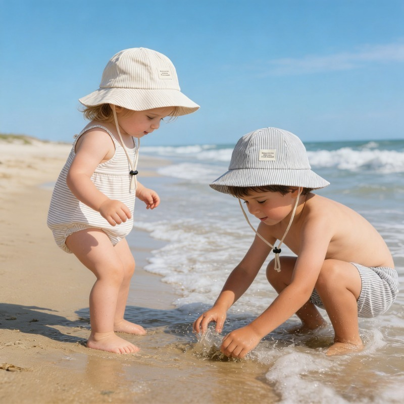 Baby Kids Cute Sun Hat 50cm 1- - مراجعة Street Fashion Hats وسعره
