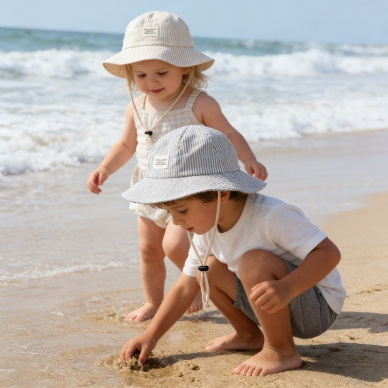 Baby Kids Cute Sun Hat 50cm 1- - مراجعة Street Fashion Hats وسعره