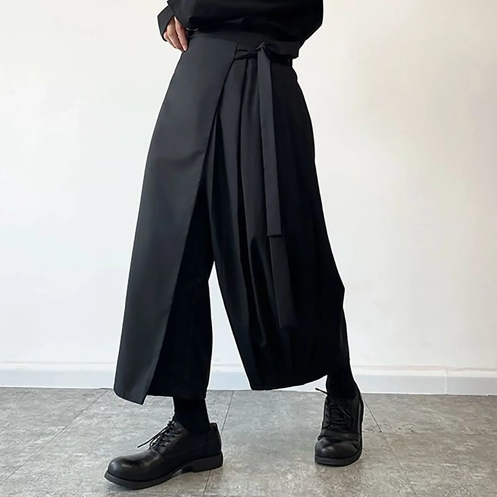 Retro Dark Style Men's Skirt P - مراجعة Street Fashion In Japanese وسعره