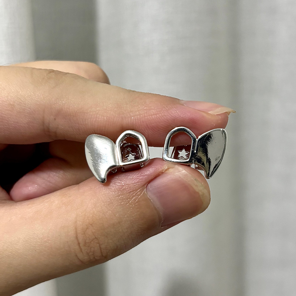 YOUNGX Hip Hop Double Hollow G - مراجعة Street Fashion Jewelry وسعره