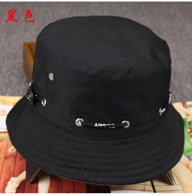 2019 Polyester Adjustable Cord - مراجعة Bucket Hat Embroidered وسعره