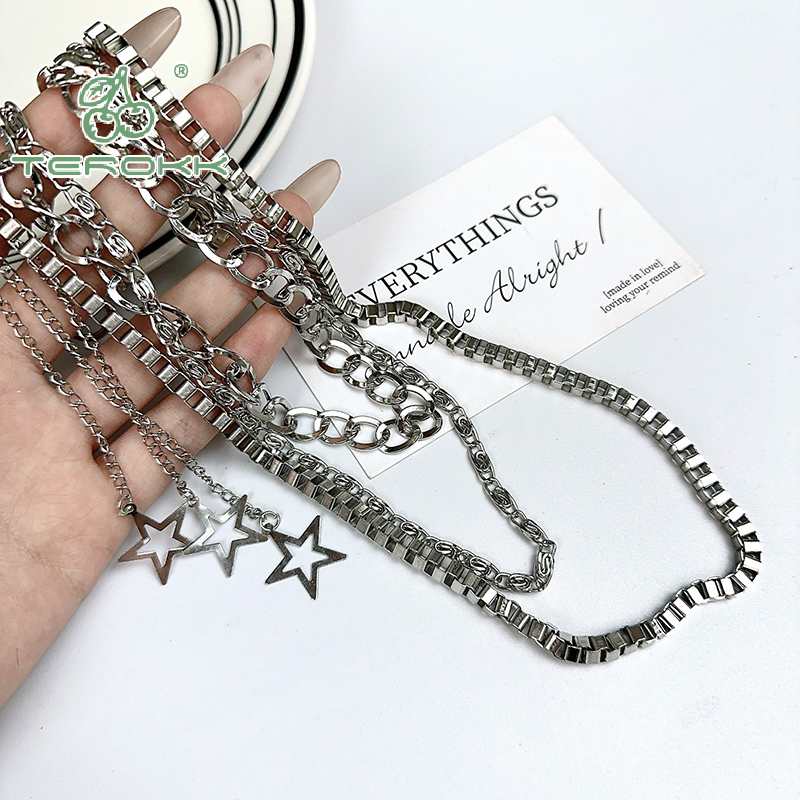 Star Tassel Metal Pants Waist  - مراجعة Street Fashion Jewelry وسعره