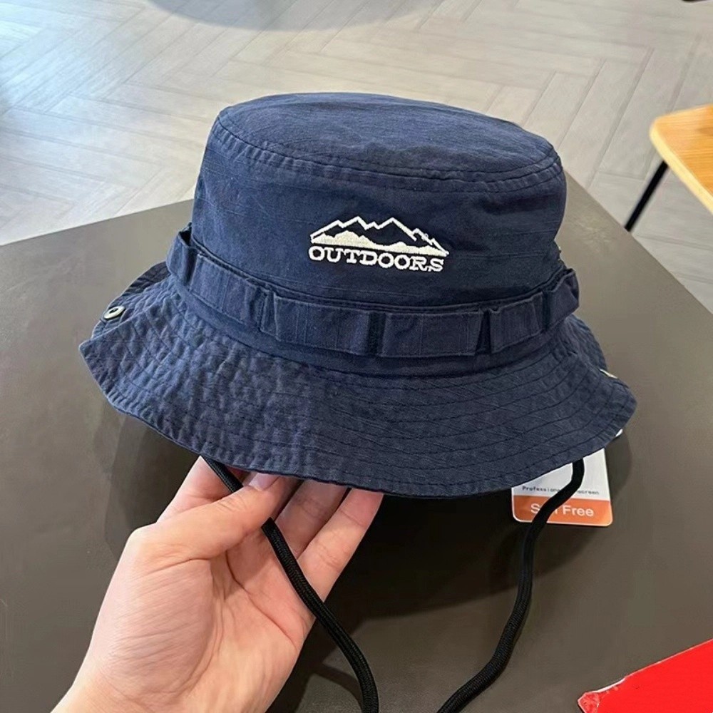 Camping Mountain Climbing Hat  - مراجعة Bucket Hat Embroidered وسعره