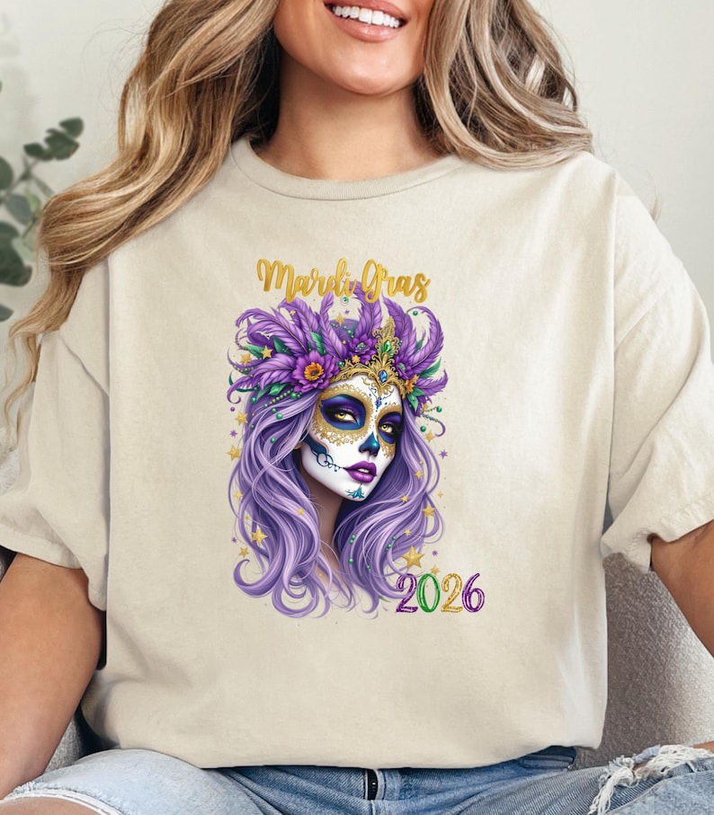 Mardi Gras Lady 2026 Shirt Pur - مراجعة Parade Fashion Street وسعره