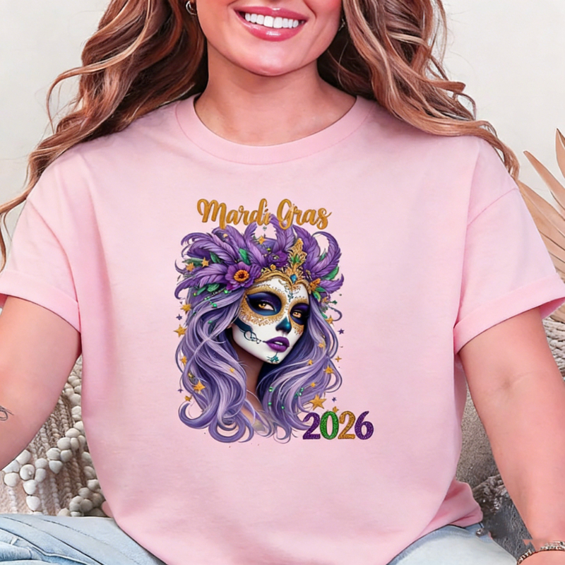 Mardi Gras Lady 2026 Shirt Pur - مراجعة Parade Fashion Street وسعره