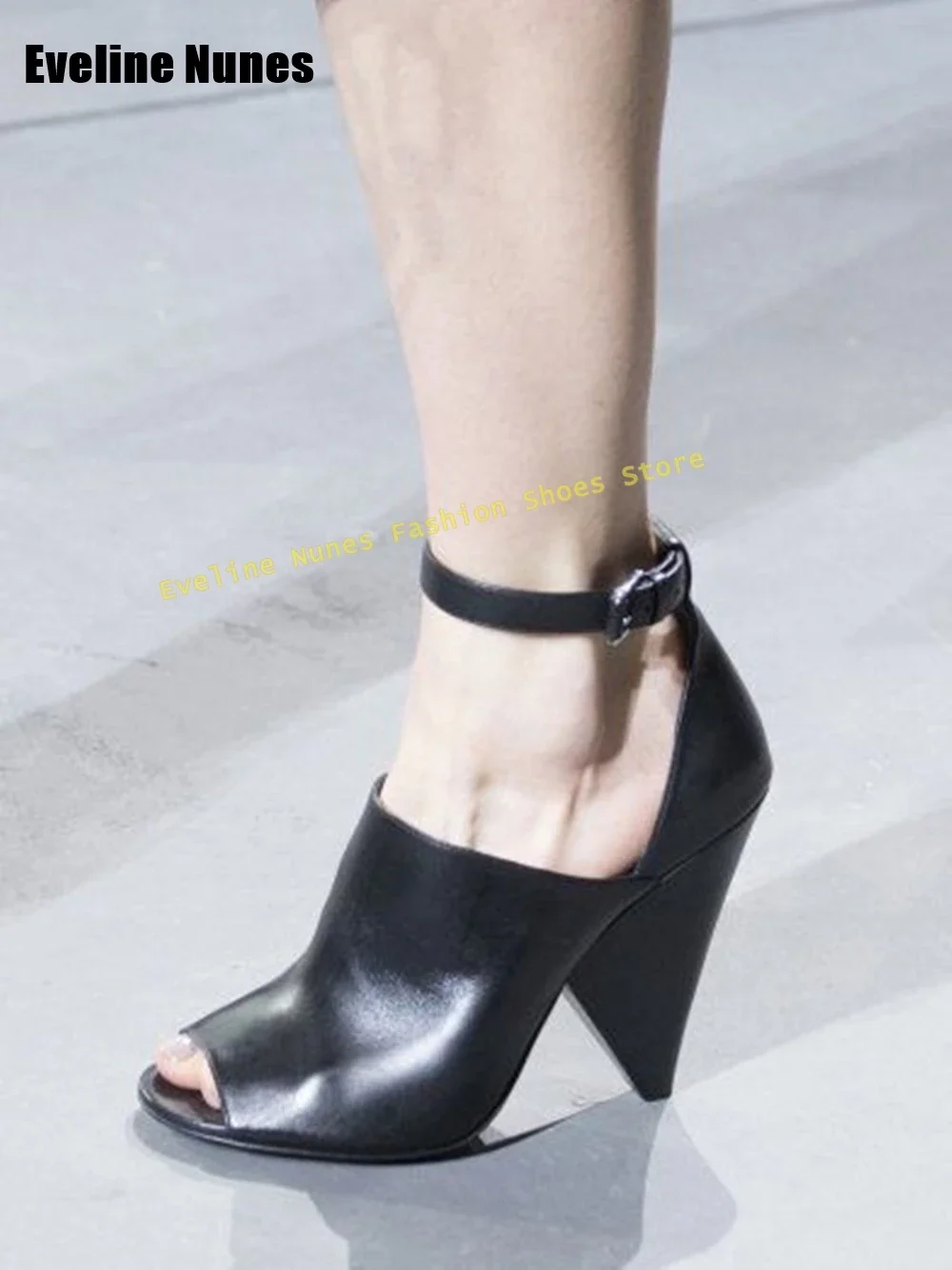 Women Runway Show Pumps Peep T - مراجعة Street Fashion Runway وسعره