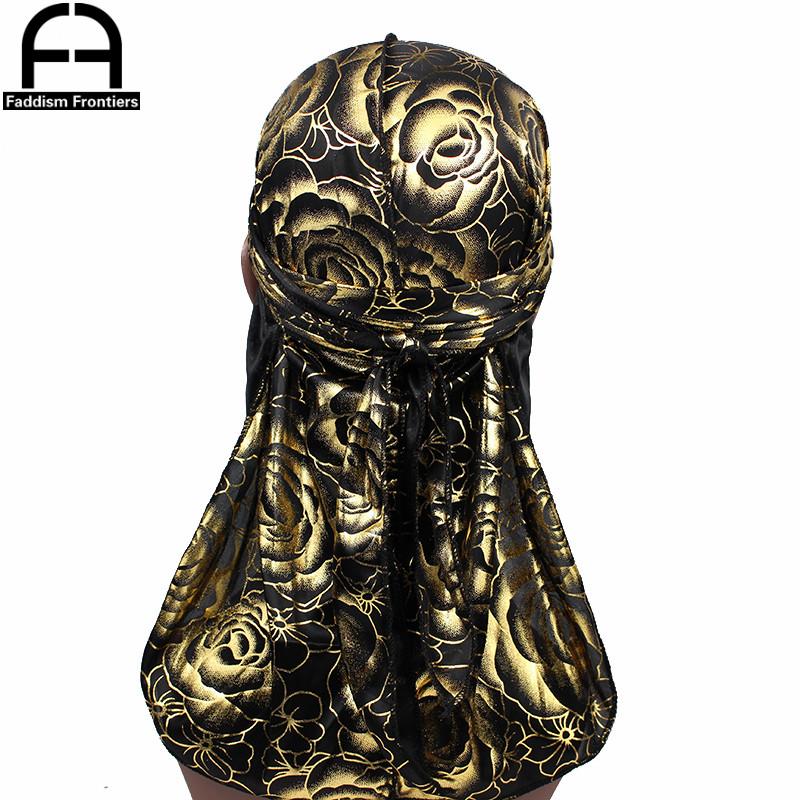 Custom Men's Print Silky Durag - مراجعة Street Fashion Hats وسعره